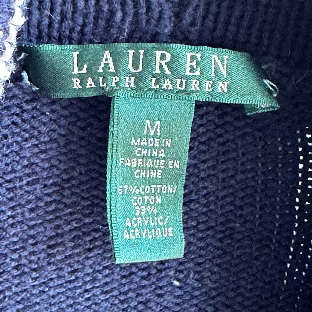Lauren Ralph Lauren Heritage Southwestern Shawl Collar Cardigan - Picture 7 of 7